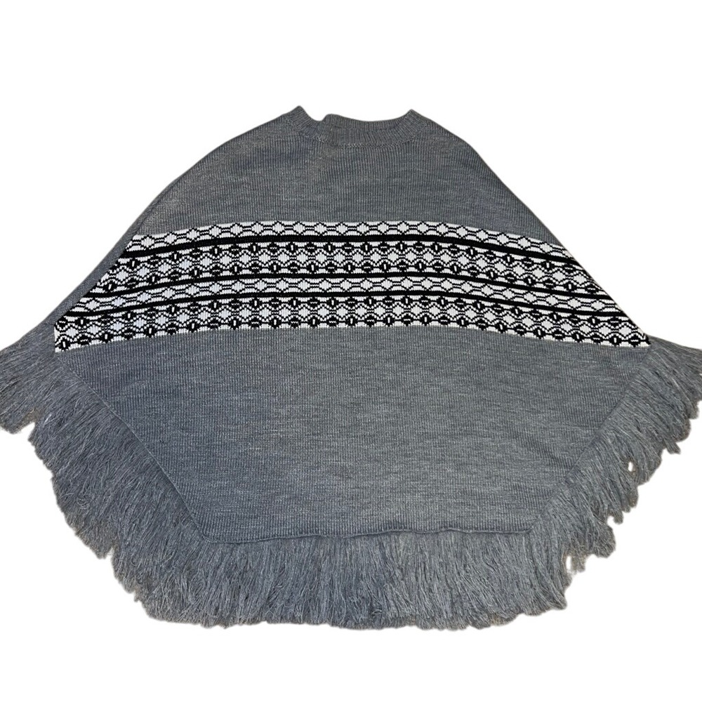 Modena Pullover Poncho Sweater